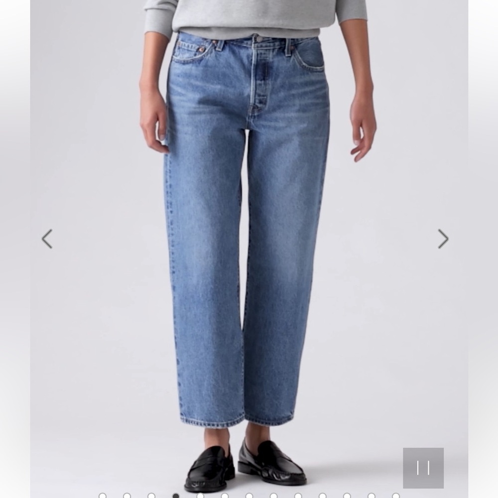 Women’s 501 90s ankle jeans size 31x27